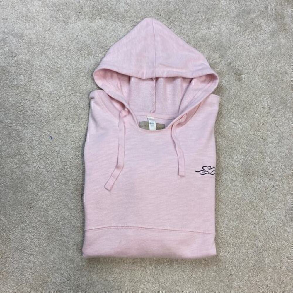 Embrace The Race Pullover Pink Hooded Sweatshirt Equestrian Logo Size S